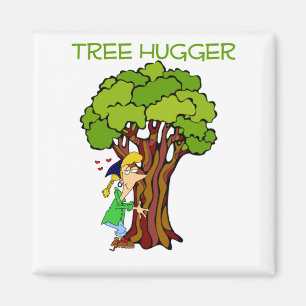 Imán Tree Hugger - Chica