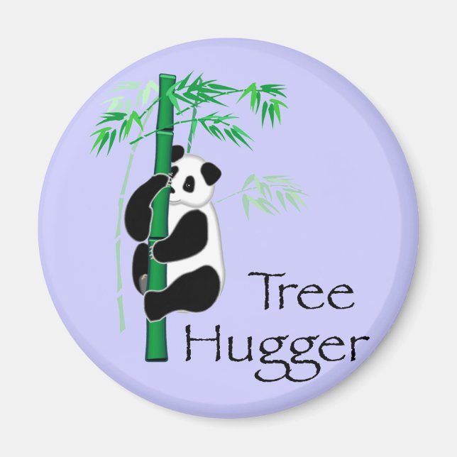 Imán Tree Hugger Panda (Frente)