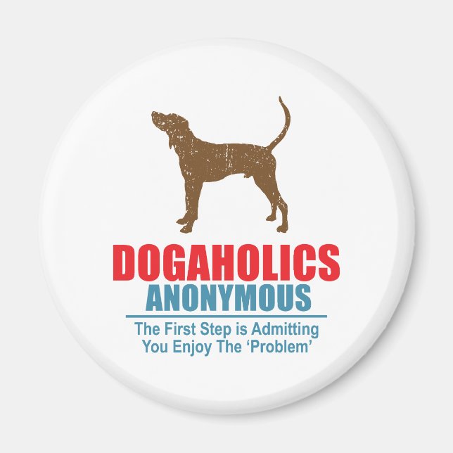 Imán Treeing Walker Coonhound (Frente)