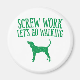 Imán Treeing Walker Coonhound