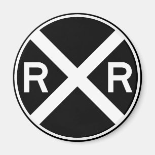 Imán Tren amonestador de la placa de calle de la