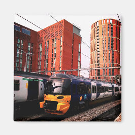 Imán Tren azul en Leeds