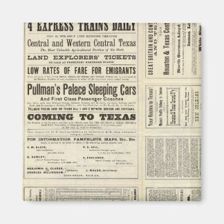 Imán Tren Central de Houston y Texas a través de Texas