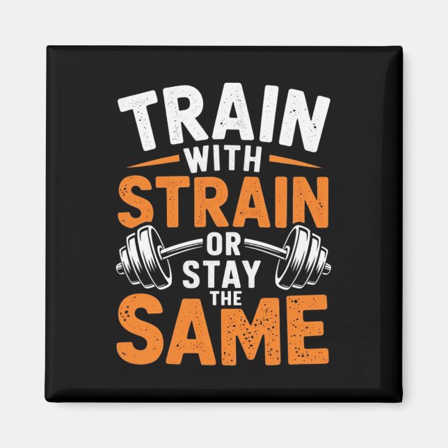 Imán Tren con tensión - Fitness Bodybuilding Weightlif (Frente)