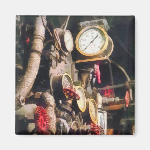 Imán Tren - Cubierta interior de la locomotora de vapor