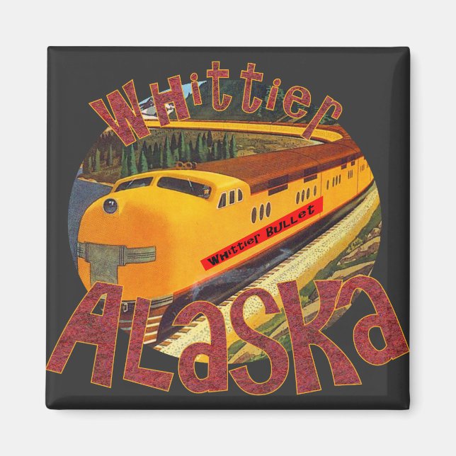 Imán Tren de bala Whittier de 260 kilómetros por hora (Frente)