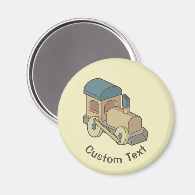 Imán Tren de juguete (Anverso/Reverso)