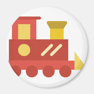 Imán tren de juguete