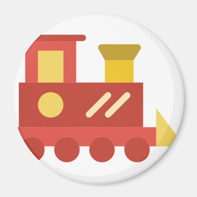 Imán tren de juguete (Frente)