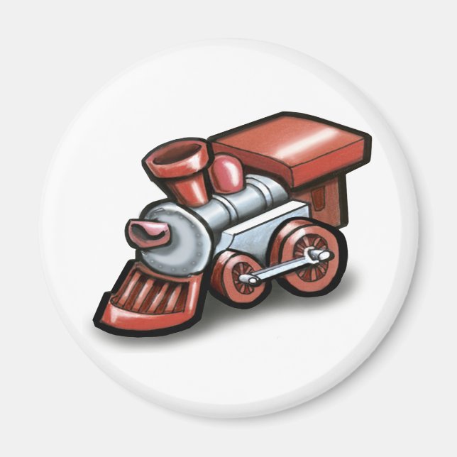 Imán Tren de juguete (Frente)