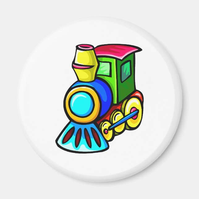 Imán Tren de juguete (Frente)