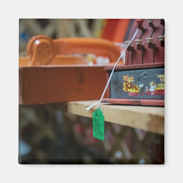 Imán Tren de juguete de época (Frente)