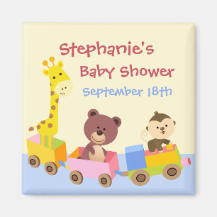 Imán Tren de juguetes de animales curados salva el día 