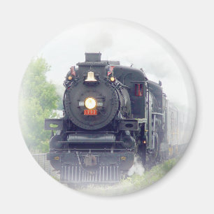 Imán tren de vapor americano
