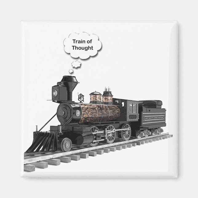 Imán Tren del pensamiento (Frente)