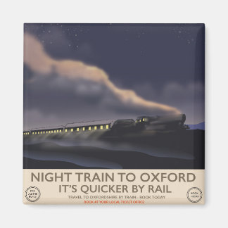 Imán Tren nocturno a Oxford