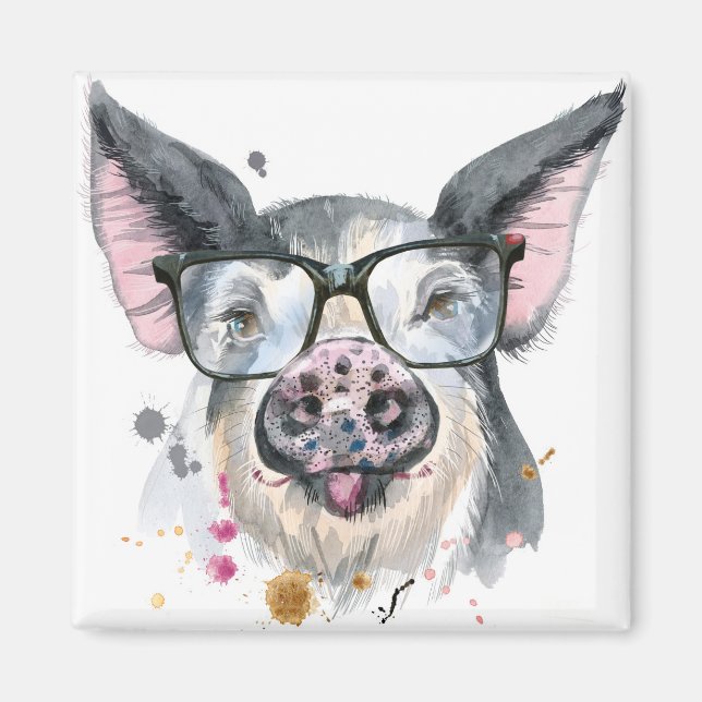 Imán Trendy Pig (Frente)