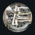IMÁN TRENES DE VAPOR<br><div class="desc">Diseño fotográfico de la rueda desde un tren de vapor.</div>