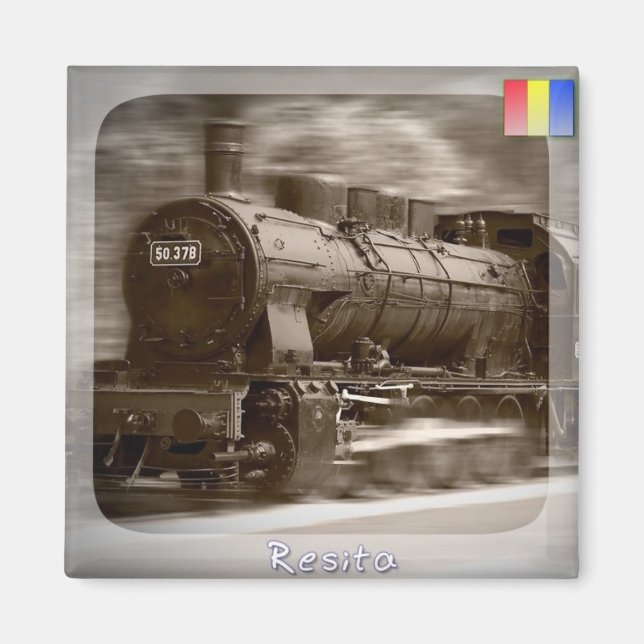 Imán Trenes de vapor (Frente)