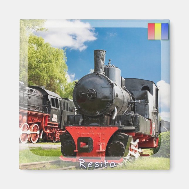 Imán Trenes de vapor (Frente)