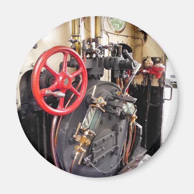 IMÁN TRENES DE VAPOR (Frente)