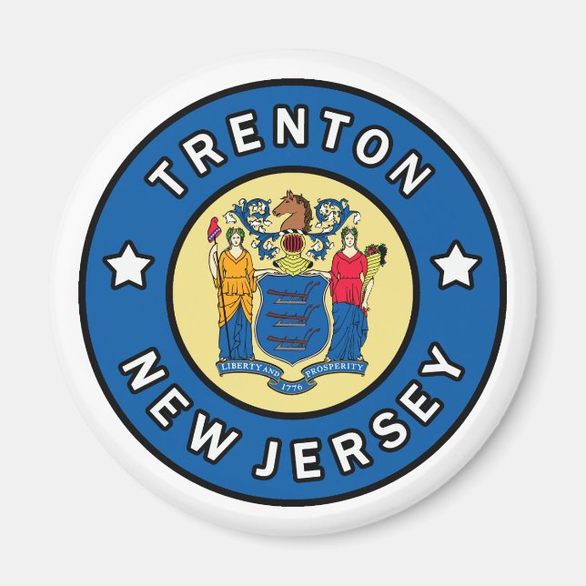 Imán Trenton New Jersey (Frente)