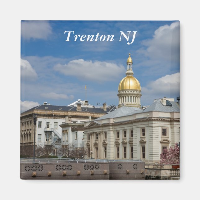 Imán Trenton State Capitol Magnet (Frente)