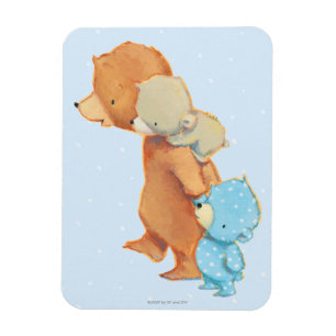 Imán Tres amigos adorables del oso