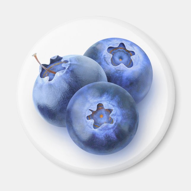 Imán Tres arándanos (Frente)