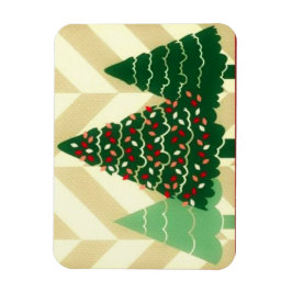 Imán Tres árboles de Navidad