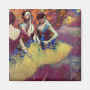 Imán Tres bailarinas en faldas amarillas de Degas