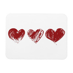 Imán Tres corazones