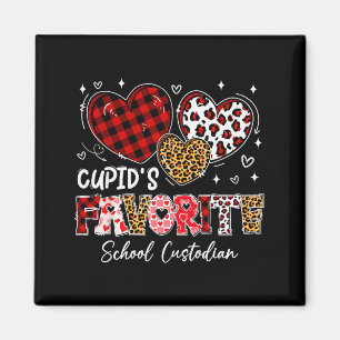 Imán Tres Corazones El Custodio Escolar Favorito de Cup