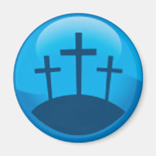 Imán tres cruces