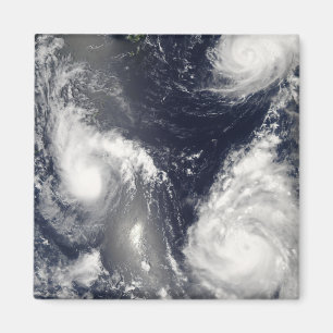 Imán Tres diversos tifones