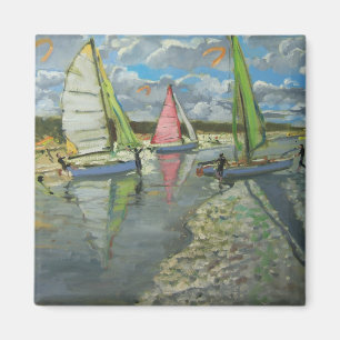 Imán Tres dunas Francia del rebuzno de los veleros