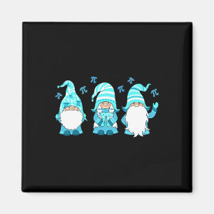 Imán Tres Gnomes Cuidados Feliz Día Pi Número De Matemá