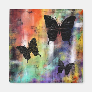 Imán Tres mariposas