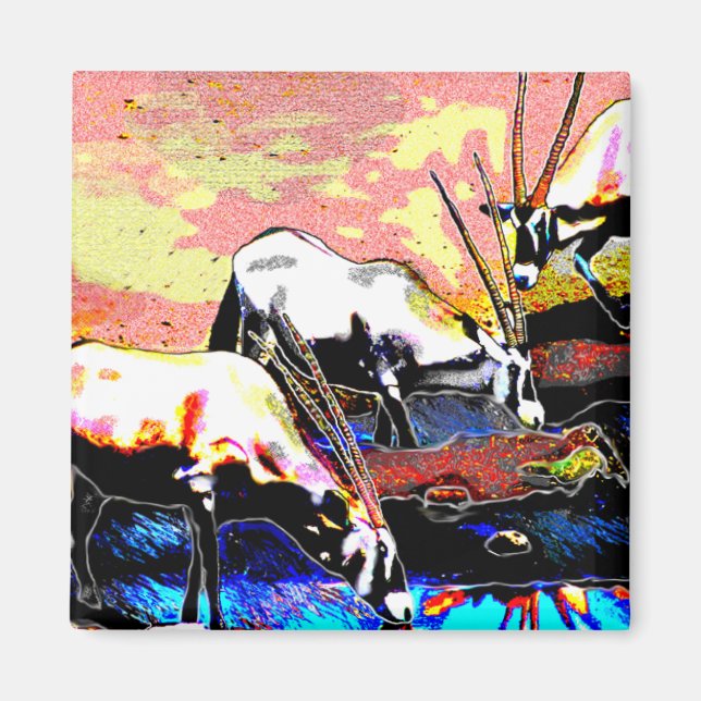 Imán Tres Oryx (Frente)