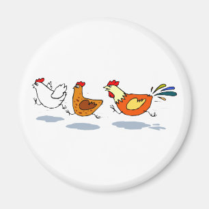 Imán Tres polluelos