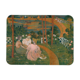 Imán Tres princesas jovenes, 1898