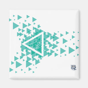 Imán Triangular