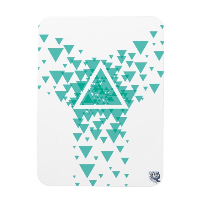 Imán Triangular (Vertical)