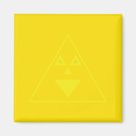 Imán Triangularmente