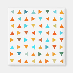 Imán Triángulos coloridos