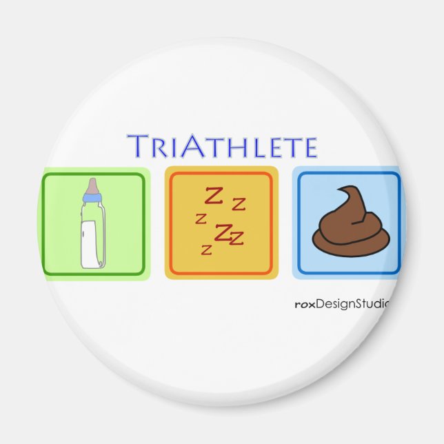 Imán TriAthelete (Frente)