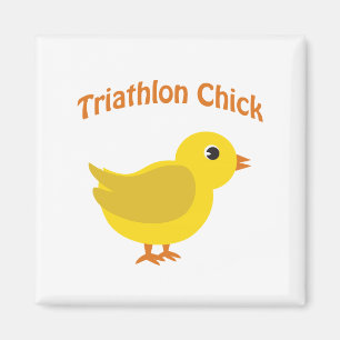 Imán Triathlon Chick