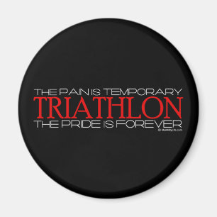 Imán Triathlon - el orgullo es Forever