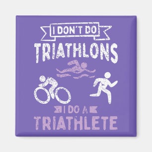 Imán Triathlon Funny
