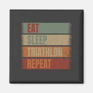 Imán Triathlon Funny
